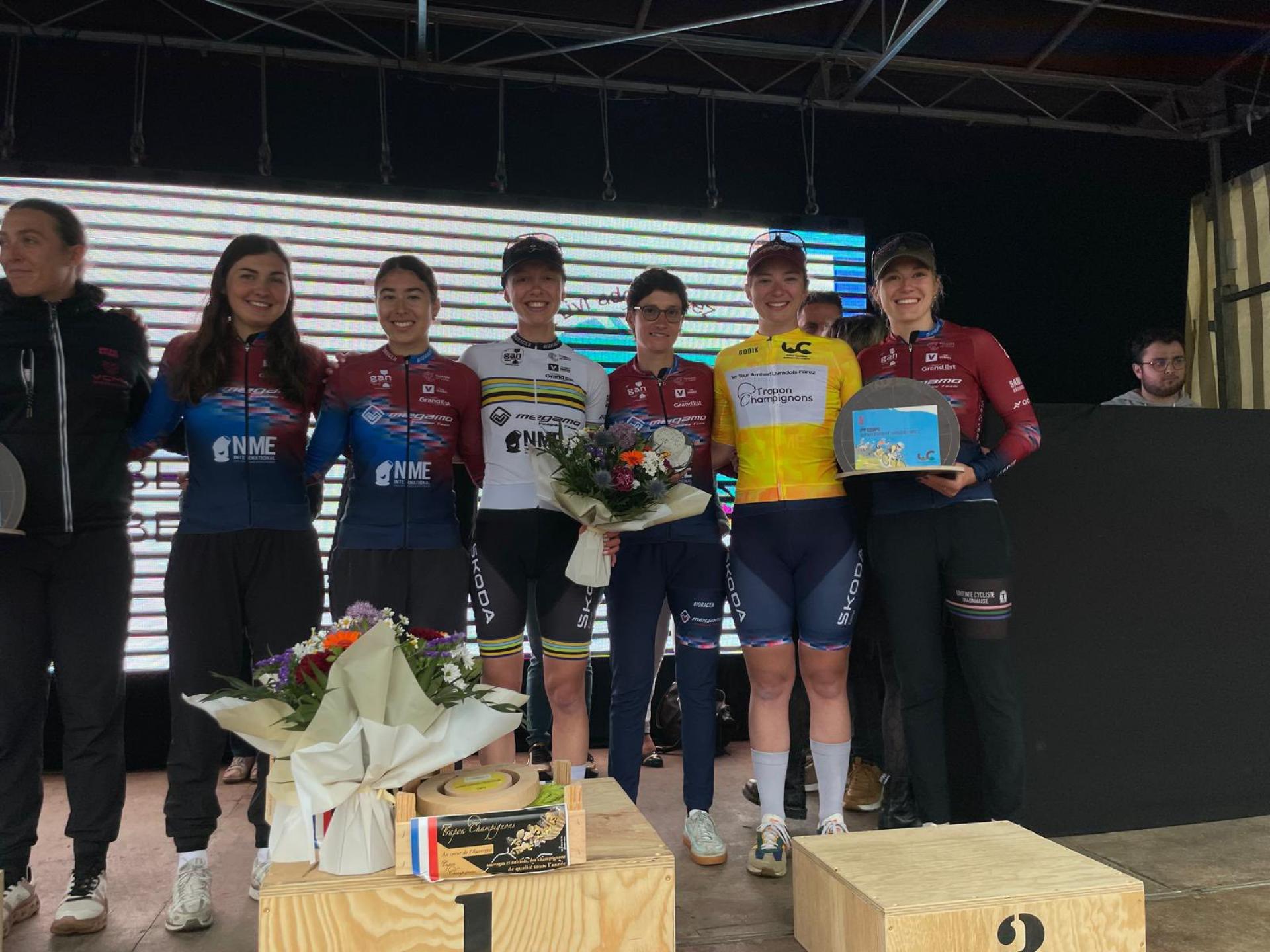 Charlotte et Solène s'offrent les trois étapes du Tour d'Ambert Livradois Forez !